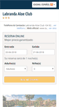 Mobile Screenshot of hotelaloeclub.com